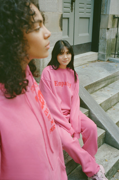 Empathy Always Bubblegum Pink Crewneck – The Mayfair Group LLC