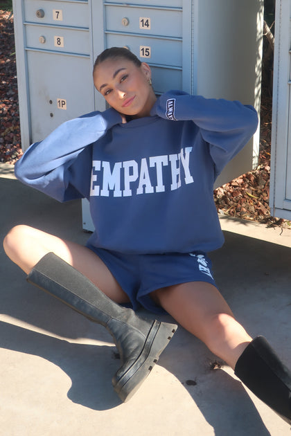 Empathy best sale sweatshirt blue