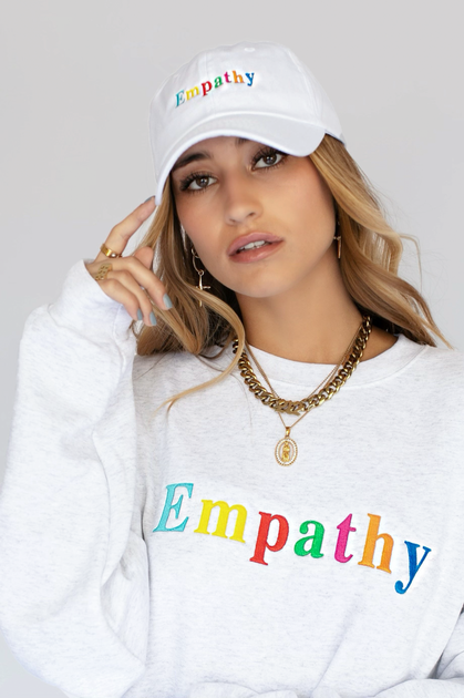 Rainbow empathy discount sweatshirt