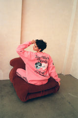 The World Needs More Empathy Vintage Pink Crewneck