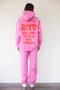 It Costs $0.00 To Be A Nice Person Pink Hoodie