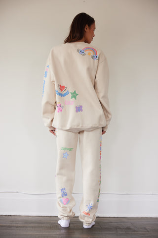 Mayfair x @iscreamcolour Angel Numbers Cloud Crewneck