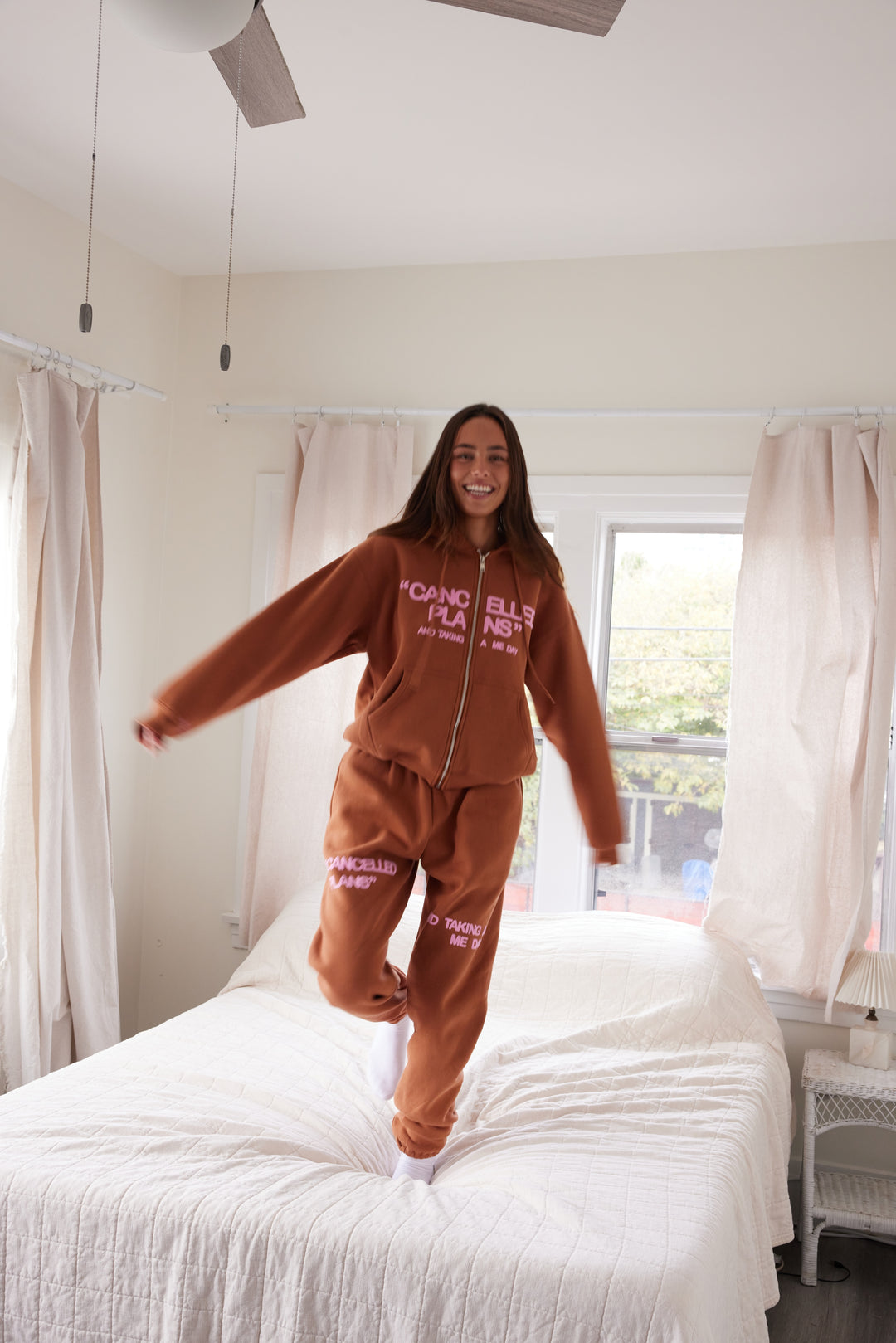 Cancelled Plans Relaxed Zip-Up Hoodie – The Mayfair Group LLC