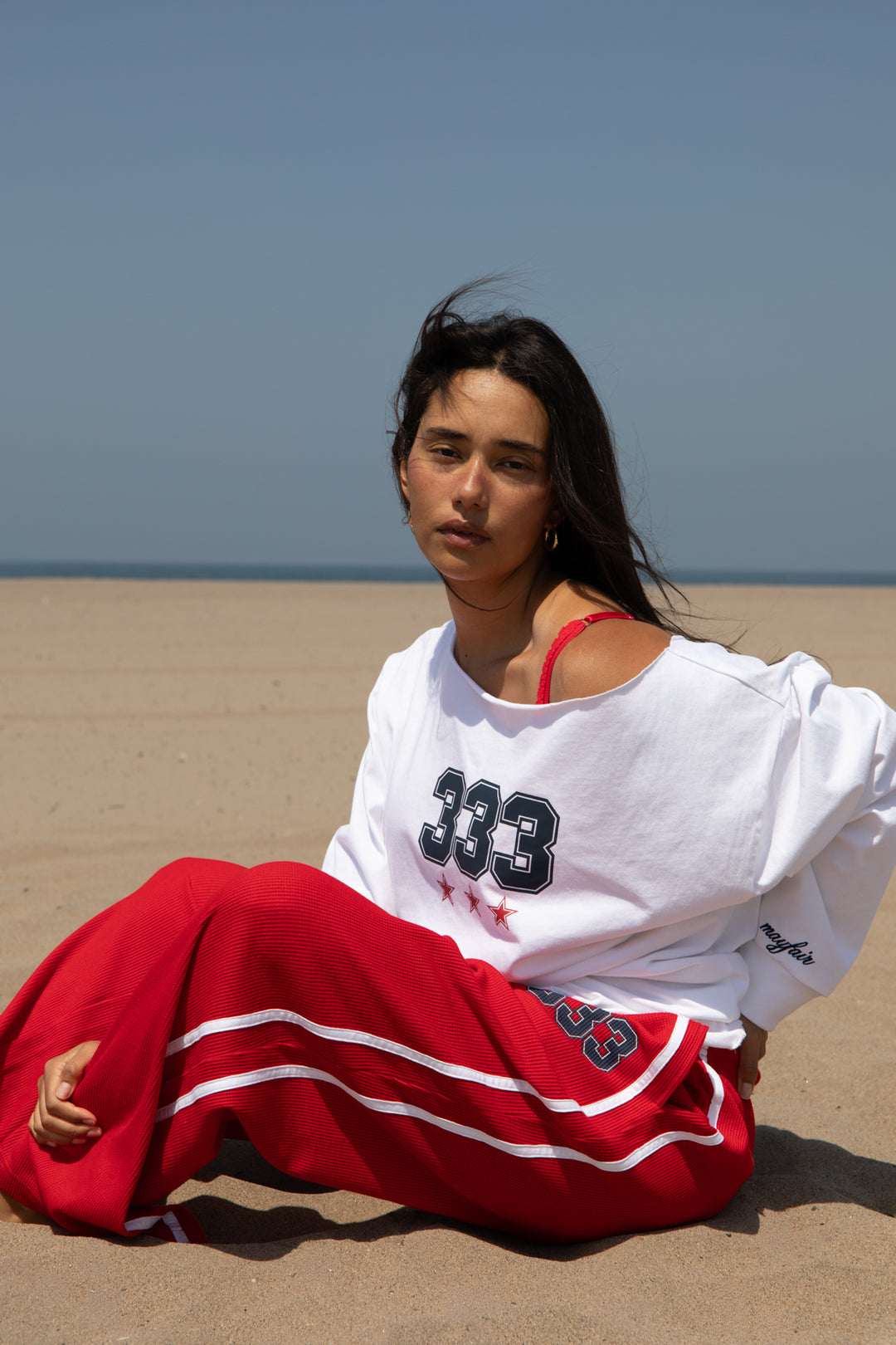 333 Waffle Wide Leg Sweatpants – The Mayfair Group LLC