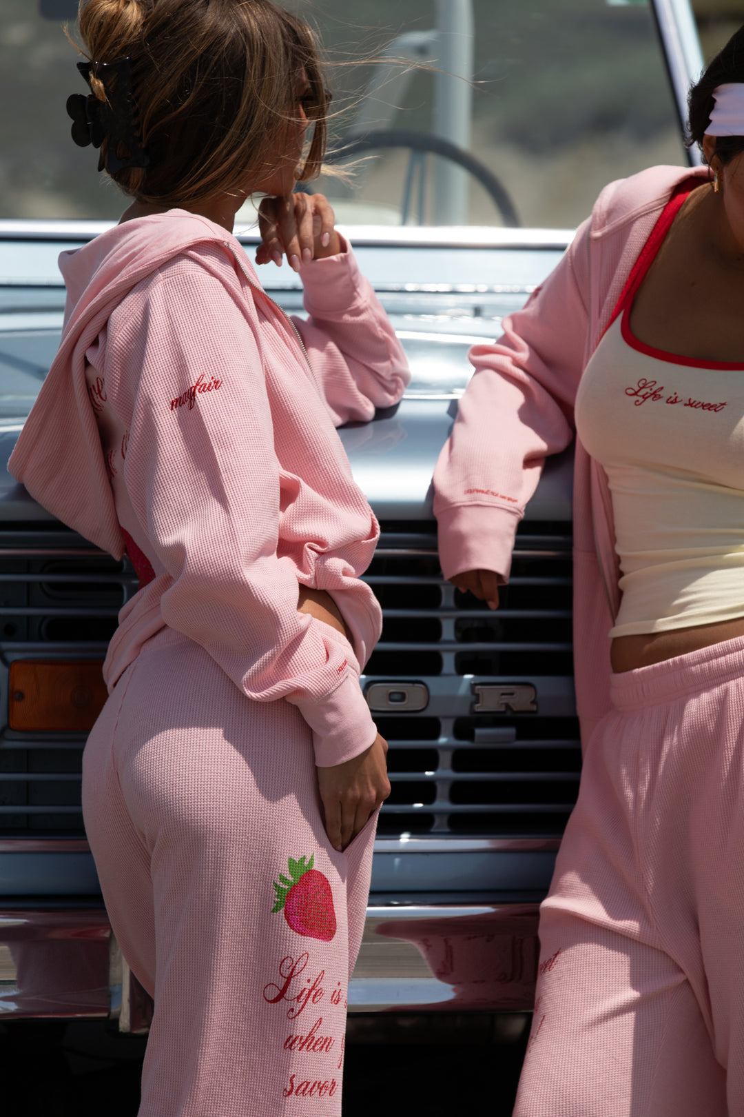 Life Is Sweet Classic Zip-Up Hoodie – The Mayfair Group LLC