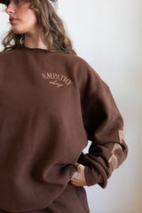 Empathy Always Espresso Crewneck