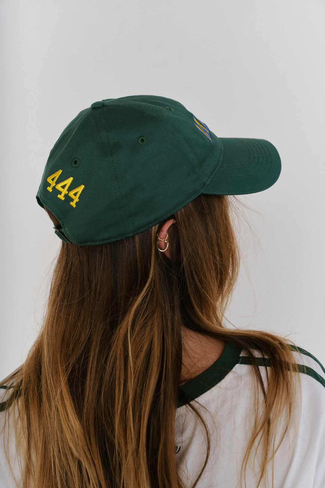 Embroidered \'Remember Who You Are\' Dark Green Baseball The Mayfair Group Cap SAVIOR FLOWER NEW ERA 59FIFTY - FOREST GREEN | Jaetips main image 4