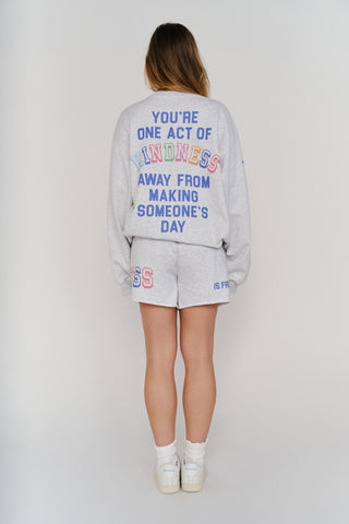 Kindness is Free Sweatshorts