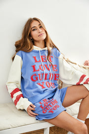 Let Love Guide You Fitted Hoodie