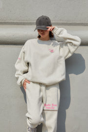 Made You Smile Grey Crewneck