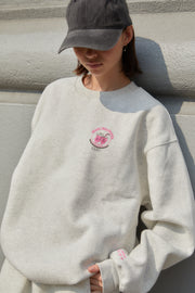 Made You Smile Grey Crewneck