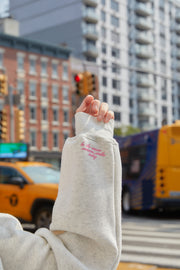 Made You Smile Grey Crewneck