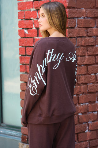 Empathy, Always Waffle Crewneck