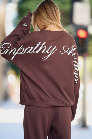 Empathy, Always Waffle Crewneck