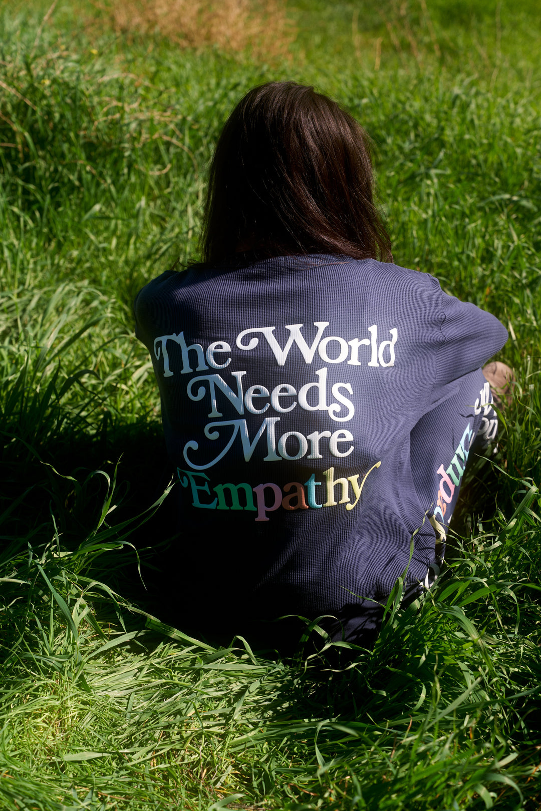 World Needs More Empathy Waffle Classic Crewneck – The Mayfair