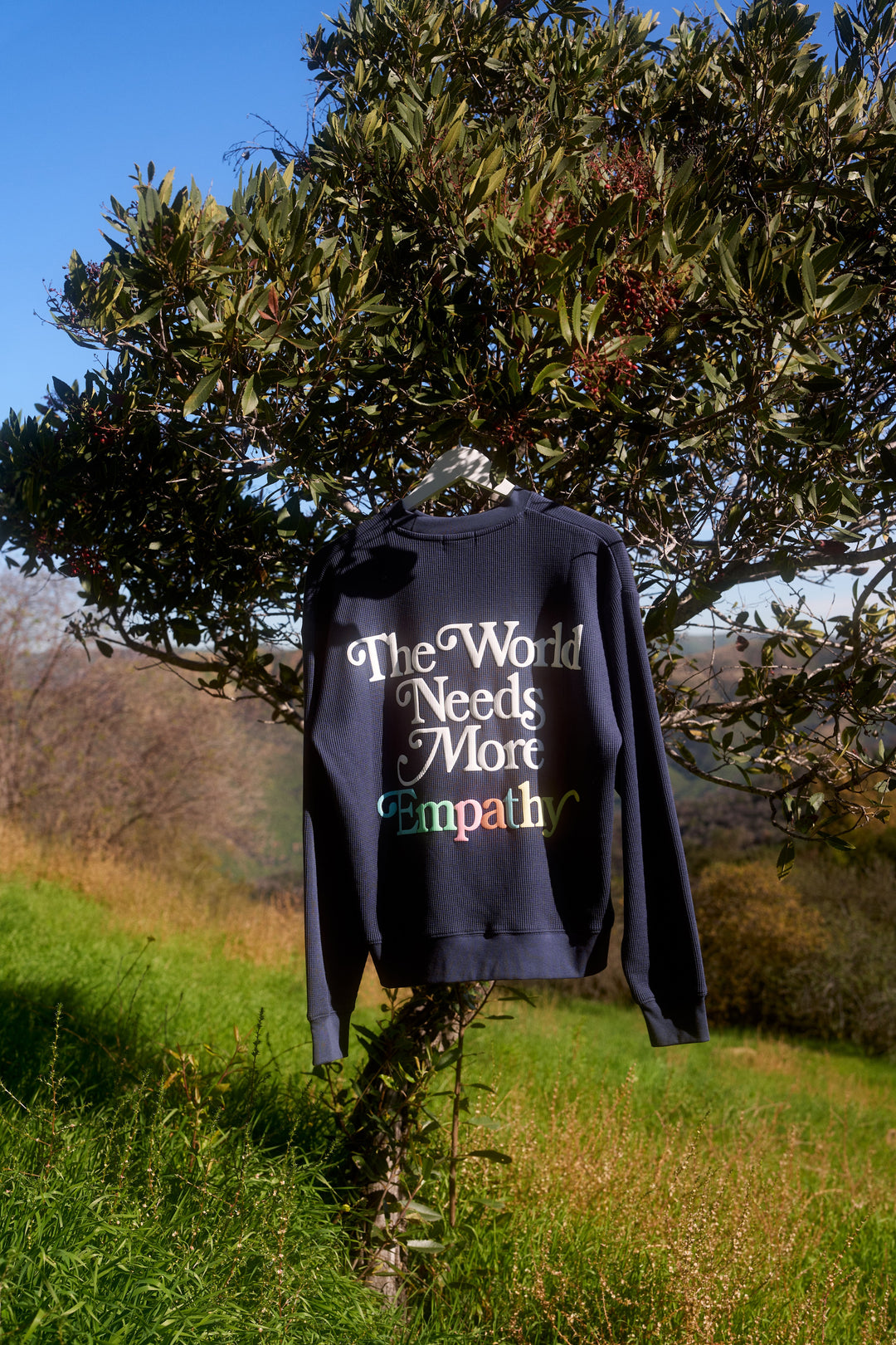 World Needs More Empathy Waffle Classic Crewneck – The Mayfair