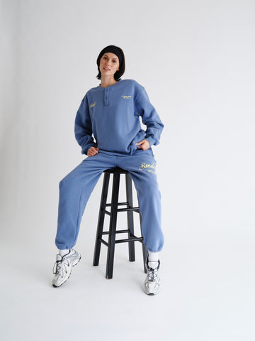 Smile Oversized Henley