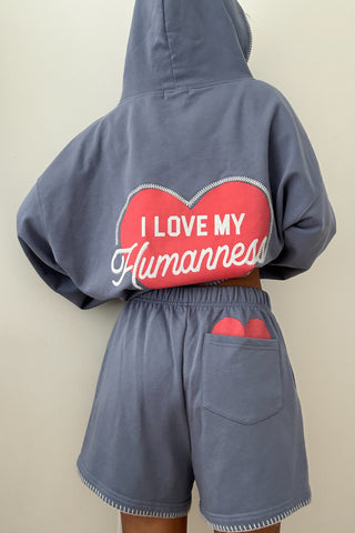 I Love My Humanness Sweatshorts