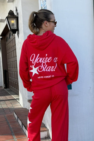 You Are A Star Waffle Hoodie