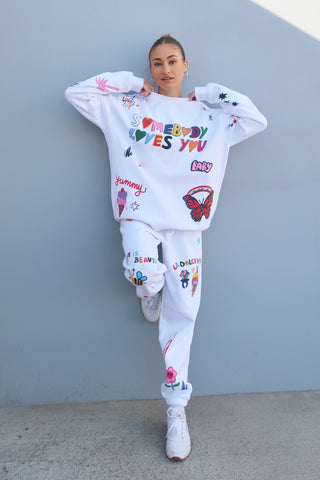 Mayfair x @iscreamcolour Somebody Loves You Sweatpants