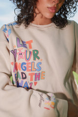 Mayfair x @iscreamcolour Angel Numbers Cloud Crewneck