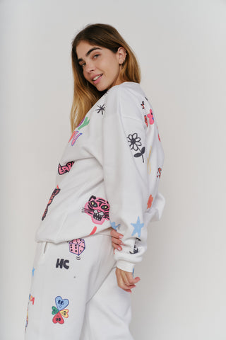 Mayfair x @iscreamcolour Somebody Loves You Crewneck