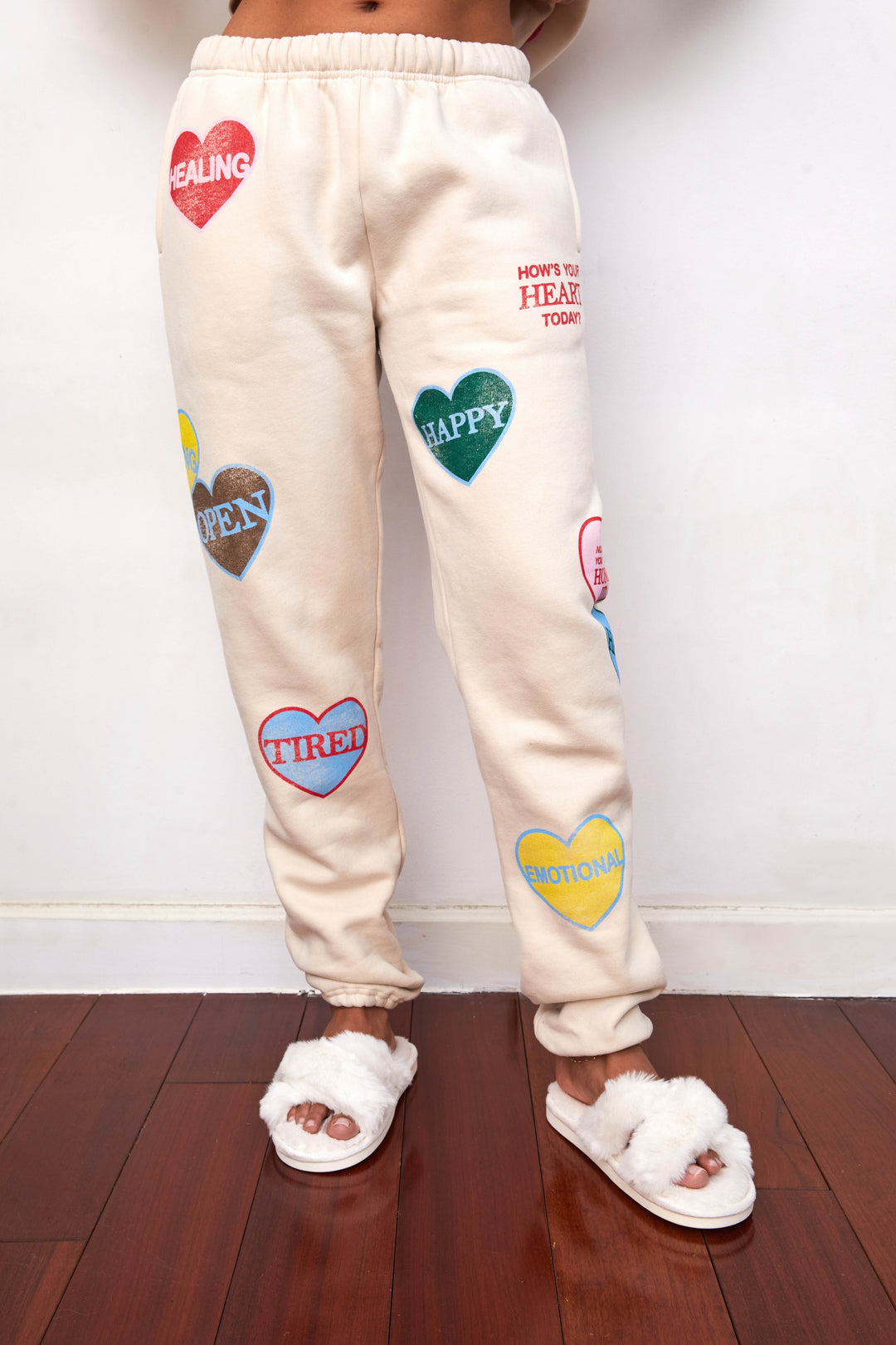 How's Your Heart Today Sweatpants – The Mayfair Group LLC How's Your Heart Today Sweatpants – The Mayfair Group LLC