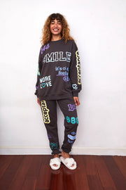 Affirmations Charcoal Sweatpants