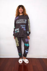 Affirmations Charcoal Sweatpants