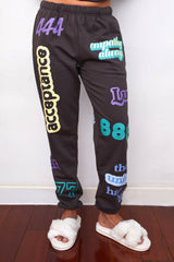 Affirmations Charcoal Sweatpants