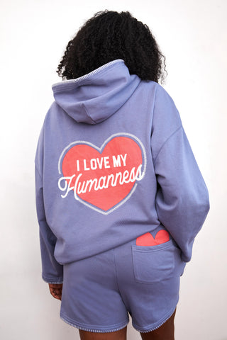 I Love My Humanness Sweatshorts
