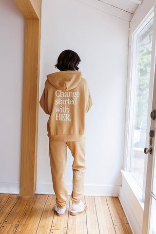 Change Started With Her Sweatpants