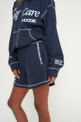 My Self Care Waffle Sweatshorts