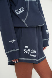 My Self Care Waffle Sweatshorts