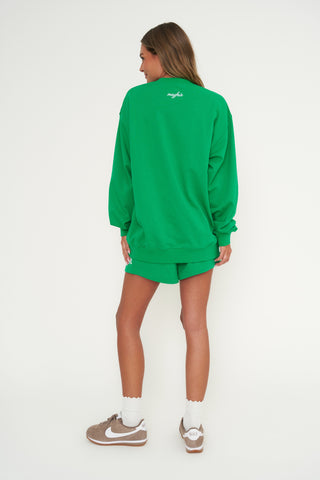 Fall In Love With Life Henley Sweatshirt
