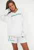 Going Offline V-Neck Sweatshirt