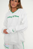 Going Offline V-Neck Sweatshirt