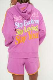 Stay You Zip-Up Hoodie