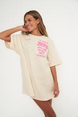 It Costs $0 Oversized Boyfriend Tee
