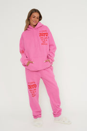 It Costs $0.00 To Be A Nice Person Pink Sweatpants