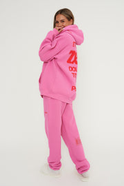 It Costs $0.00 To Be A Nice Person Pink Sweatpants