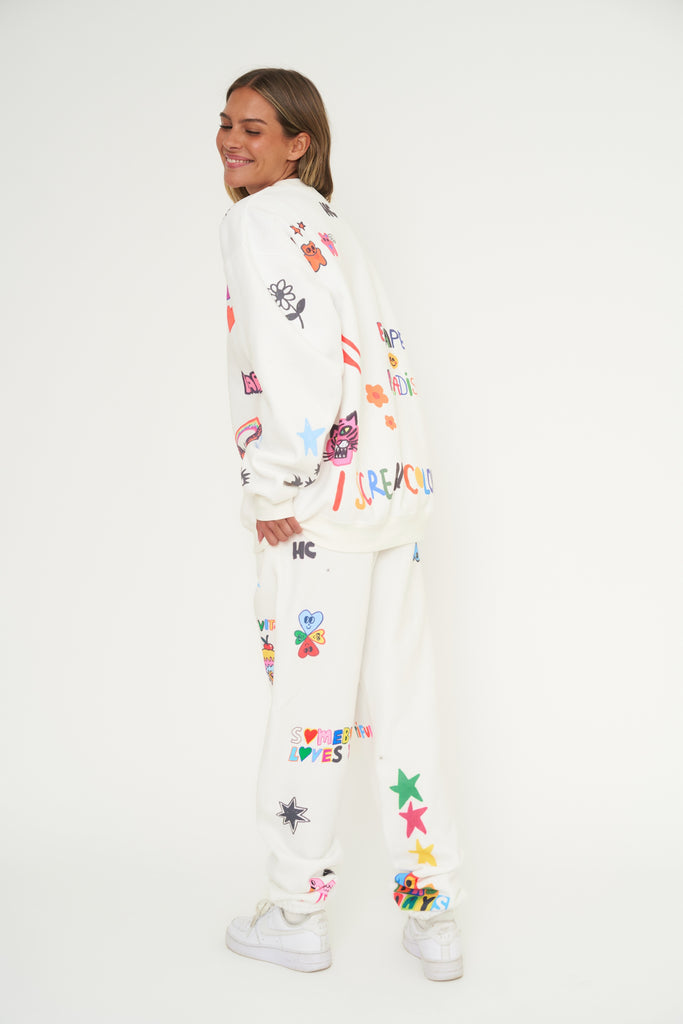 【sweatsweet】023 Lacy Sweat Pants Women's sweatpants and joggers