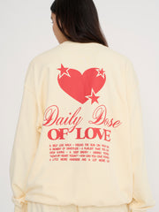 Mayfair X Avery Woods Daily Dose Of Love Crewneck