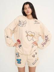 Feeling Lucky Reversible Crewneck