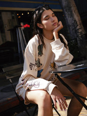 Feeling Lucky Reversible Crewneck