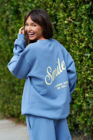 Smile Oversized Henley