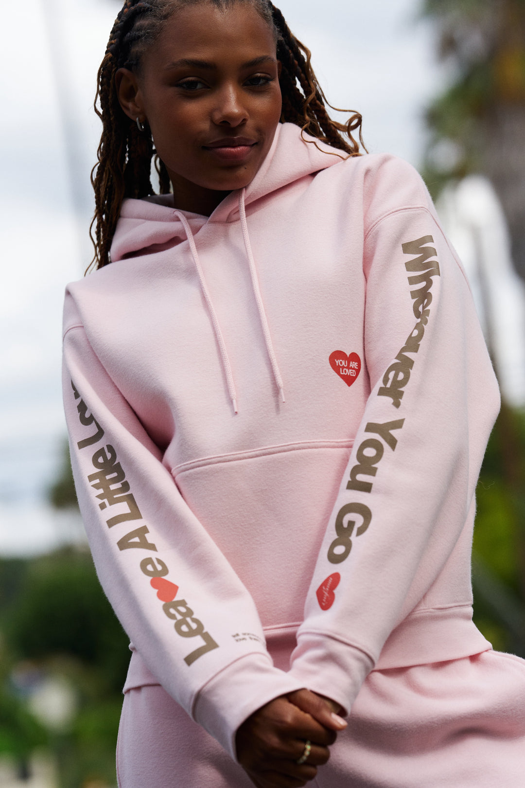 Leave A Little Love Relaxed Hoodie – The Mayfair Group LLC