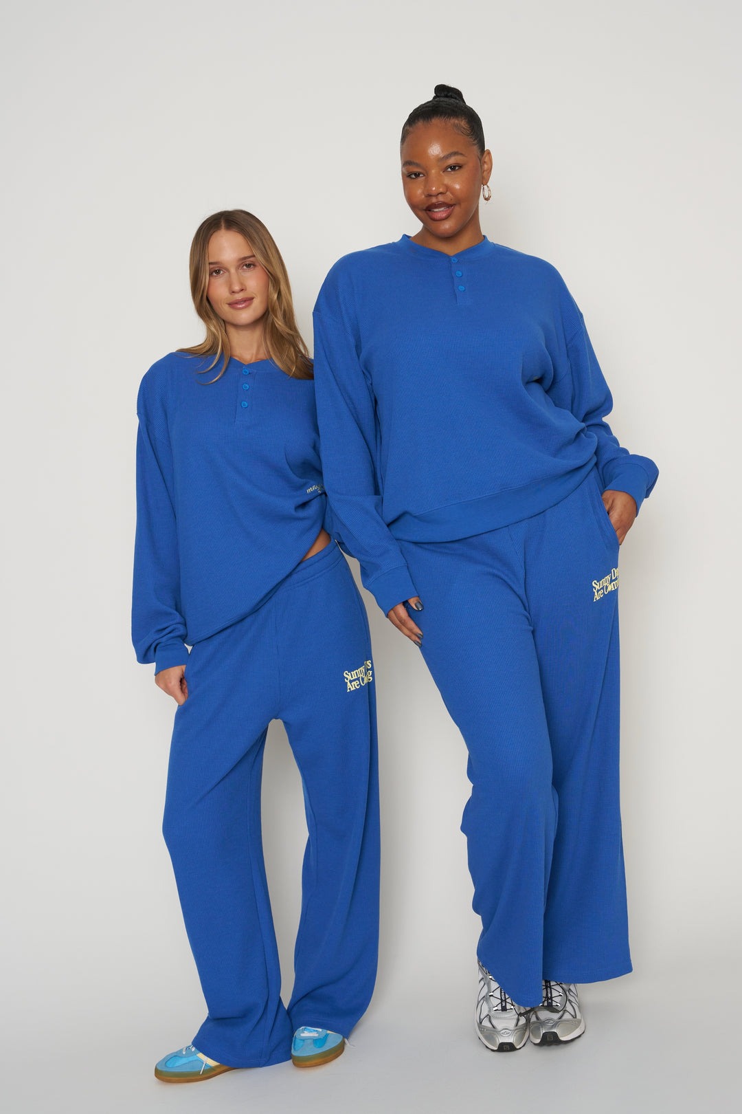 Sunny Days Are Coming Classic Waffle Crewneck – The Mayfair Group LLC