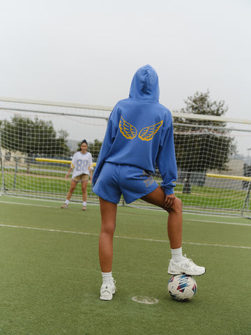 Angel Track Sweatshorts