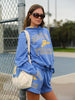 Angel Track Sweatshorts